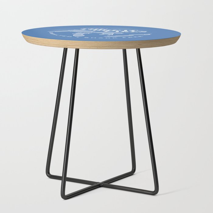 The Great Lakes - Unsalted & Shark Free (Inverse) Side Table