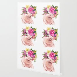 Flower Crown Wallpaper For Any Decor Style Society6