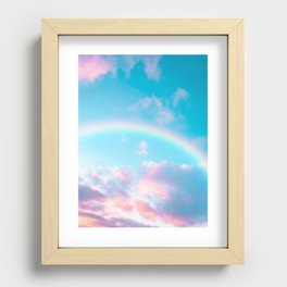 Candy Clouds - California Storm Recessed Framed Print
