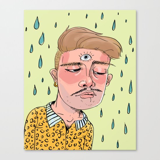 Sad Enlightenment Canvas Print