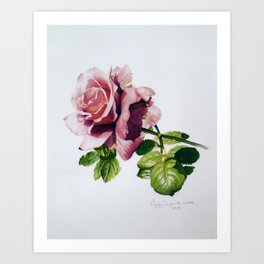 Rose Art Print