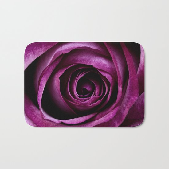 rose mauve plant 5 Bath Mat