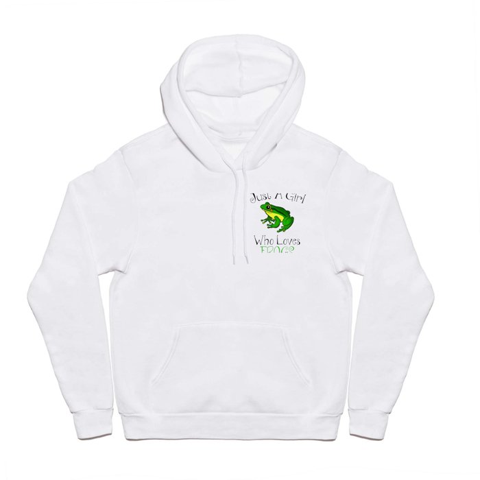 Just A Girl Who Loves Frogs Hoody