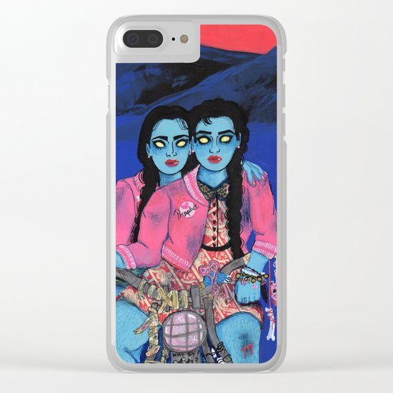 The Blood Calls (Sign #2) Clear iPhone Case