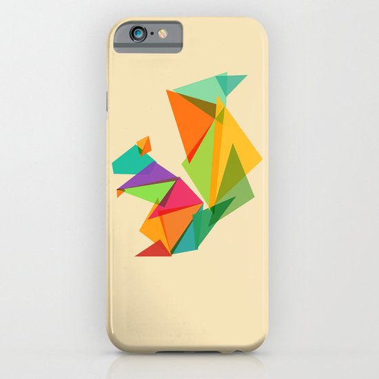 Fractal geometric Squirrel iPhone & iPod Case