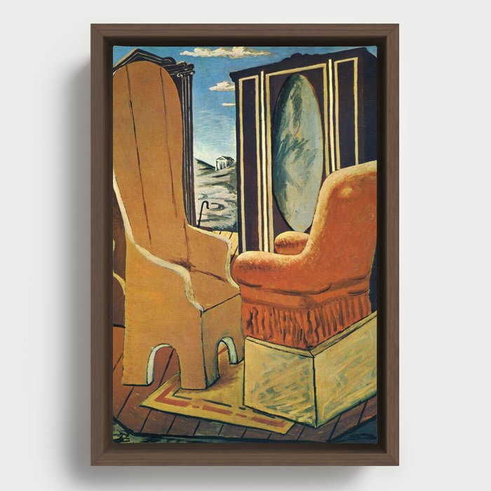 Giorgio De Chirico Framed Canvas