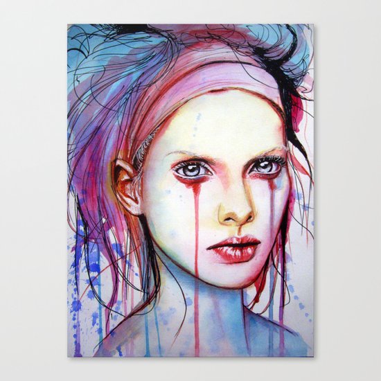 nom de plume (VIDEO IN DESCRIPTION!!) Canvas Print