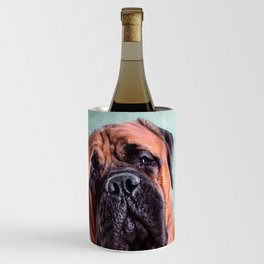 Bullmastiff dog Wine Chiller