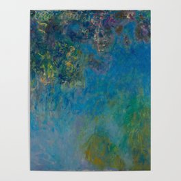 Claude Monet Wisteria Poster