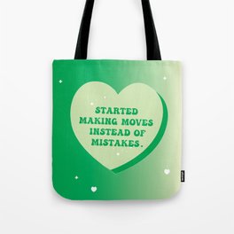 Villain Valentine Green Tote Bag