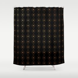 Art Deco Solstice Shower Curtain