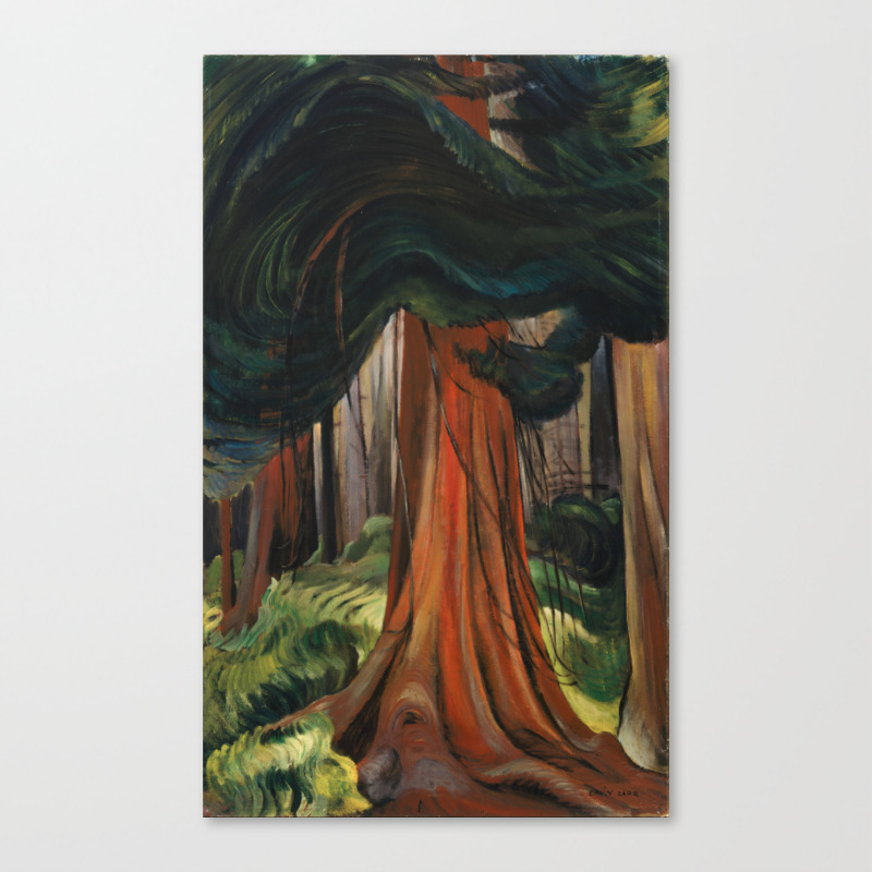 Emily Carr Red Cedar Canvas Print By Fineearthprints Society6