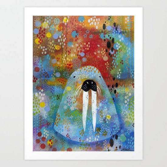 I Am the Walrus Art Print