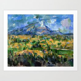 Paul Cezanne - Mont Sainte-Victoire #3 Art Print