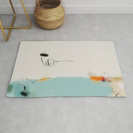 Sunny weather in Kenting Rug | Acrylic, Zenstyle, Painting, Livingroomdecor, Personalizedgift, Officedecor, Modernwallart, Abstractpainting, Minimalistwallart, Abstractprint 