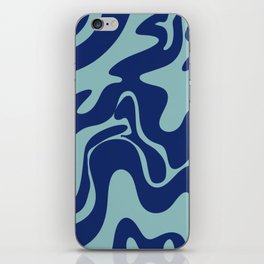 34 Abstract Liquid Swirly Shapes 220725 Valourine Digital Design  iPhone Skin