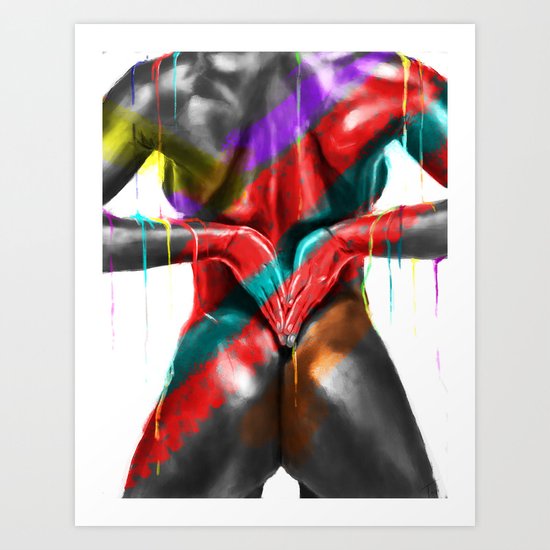 Noir Art Print