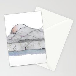 Thunder and lighthouse Stationery Card