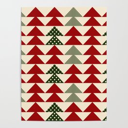 Christmas Pattern Poster