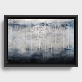 Birch Mist Framed Canvas