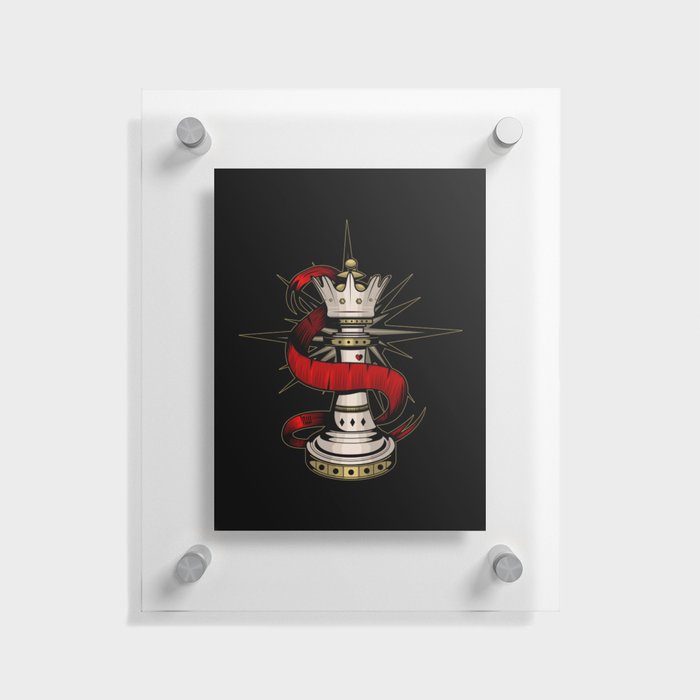 Royal Queen Floating Acrylic Print