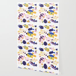 Blowfish Wallpaper For Any Decor Style Society6