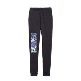 Decorative Purple Butterfly Kids Joggers