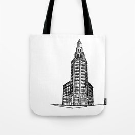 the Electric Tower Tote Bag