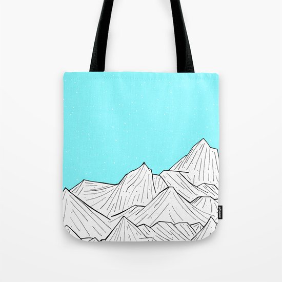 Glacier Mounts Tote Bag
