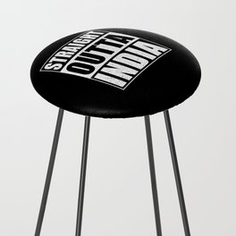 Straight Outta India Counter Stool