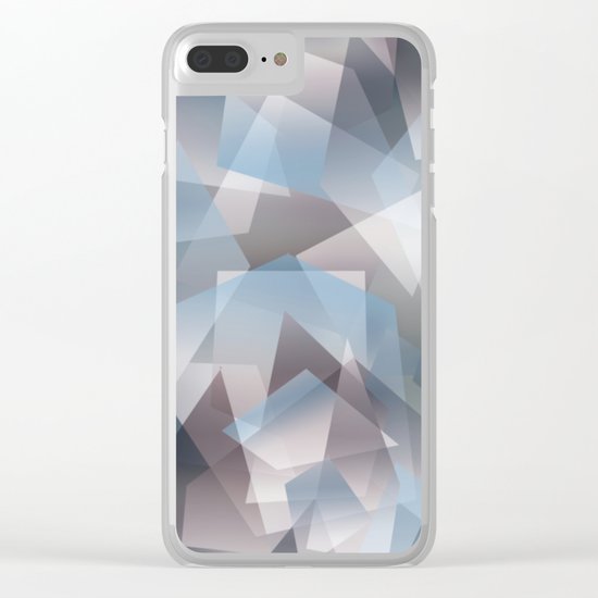 Abstract 209 Clear iPhone Case