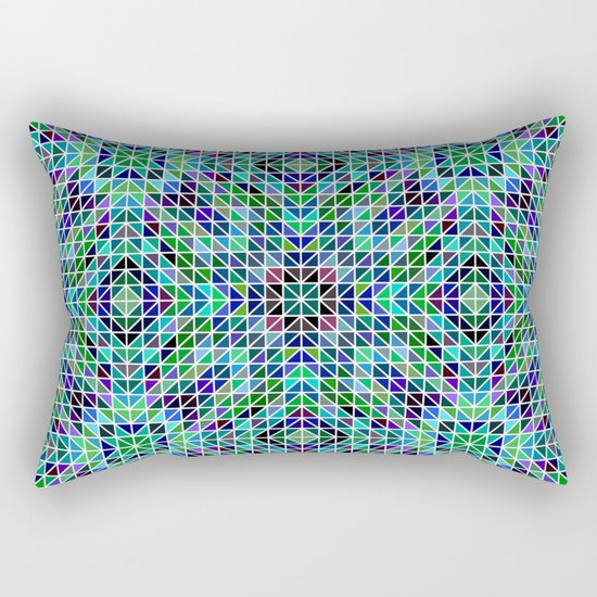 Kaleidoscope mosaic Rectangular Pillow
