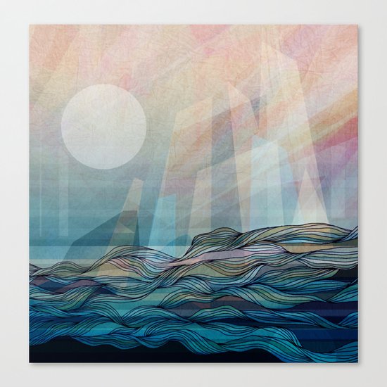 Arctic morning Canvas Print