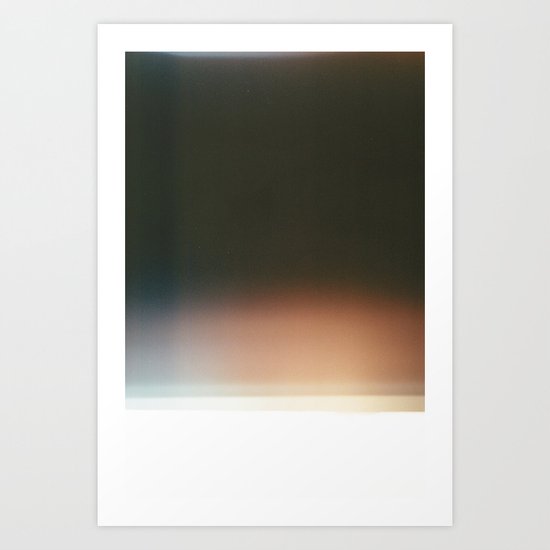 Film Burn III Art Print
