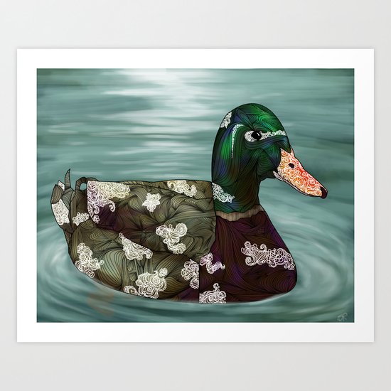 Mallard Art Print