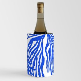 Electric Blue Coral Wine Chiller