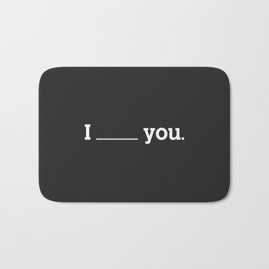 NO FEELING IS PERMANENT Bath Mat