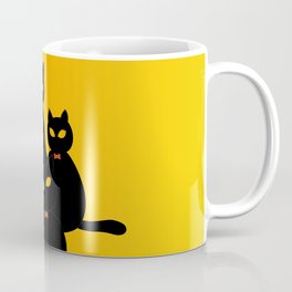 The Stepford Felines orange Coffee Mug