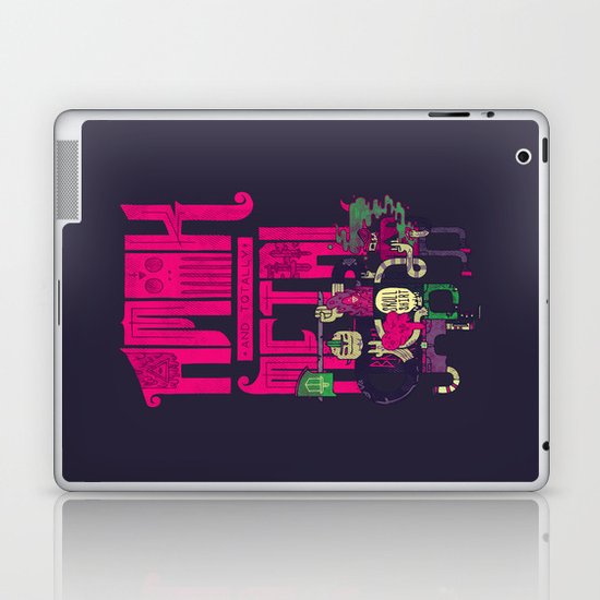 Amok and Totally Metal Laptop & iPad Skin
