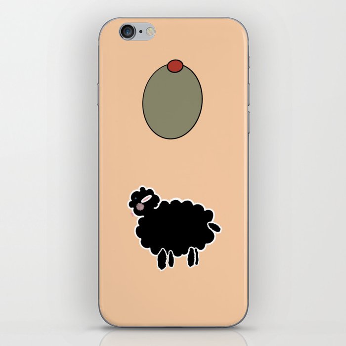 Olive Ewe: Black Sheep Edition iPhone Skin