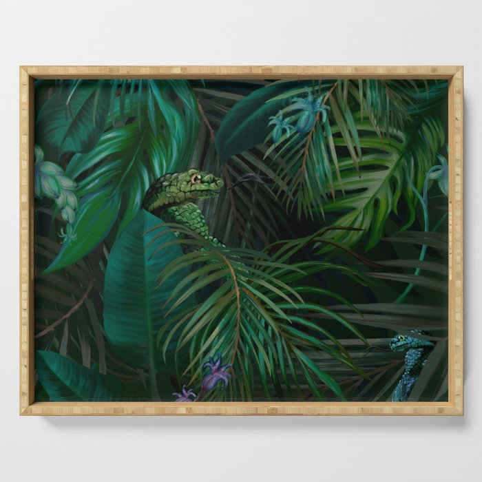 Wild Tropical Paradise Serving Tray