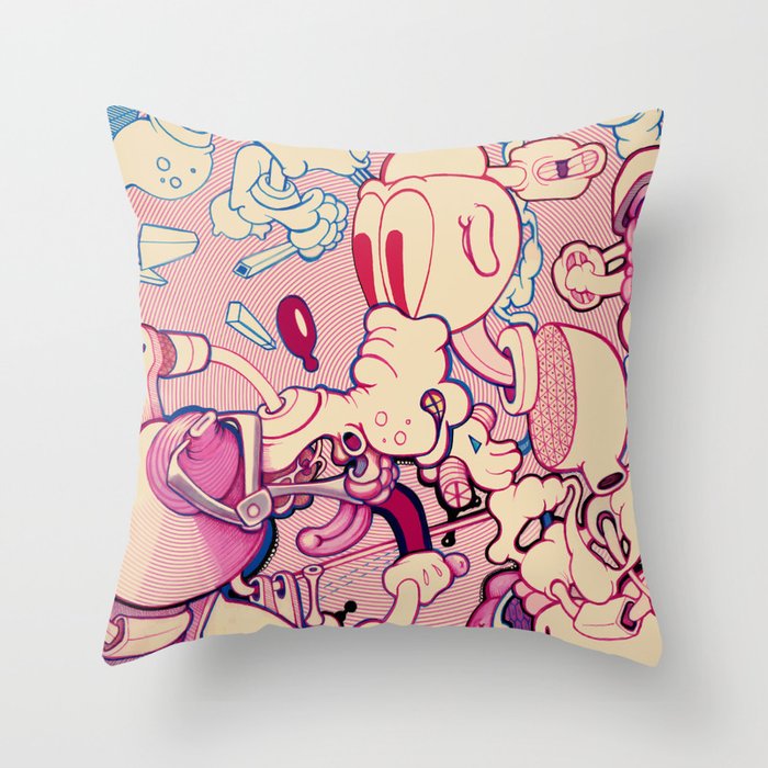 Up in the Air Throw Pillow