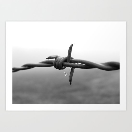 Barbed Art Print