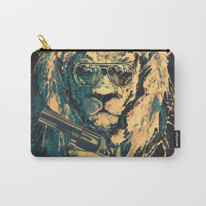 Lion is always Cool Carry-All Pouch