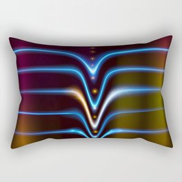 Futurism and modern design Rectangular Pillow