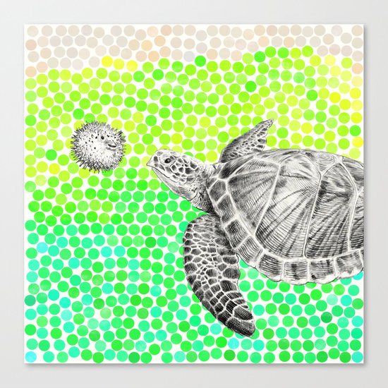 New Friends 1 by Eric Fan and Garima Dhawan Canvas Print