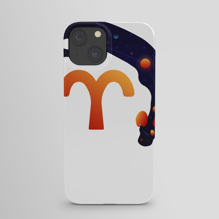 Galactic Aries Snake iPhone Case