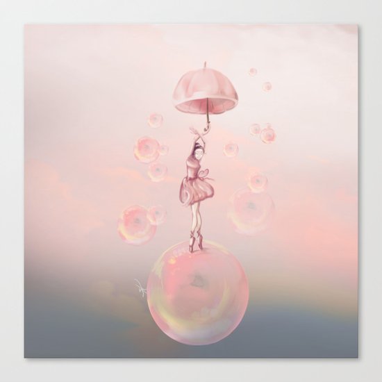 Dance in the dream Canvas Print