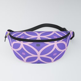 Intersected Circles 4 Fanny Pack