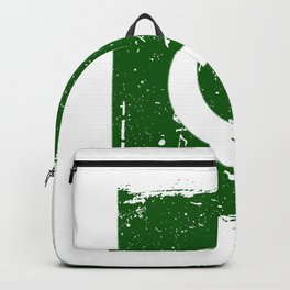 Distressed Pakistan Flag Graffiti Backpack